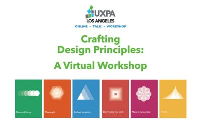 Crafting Design Principles: A Virtual Workshop
